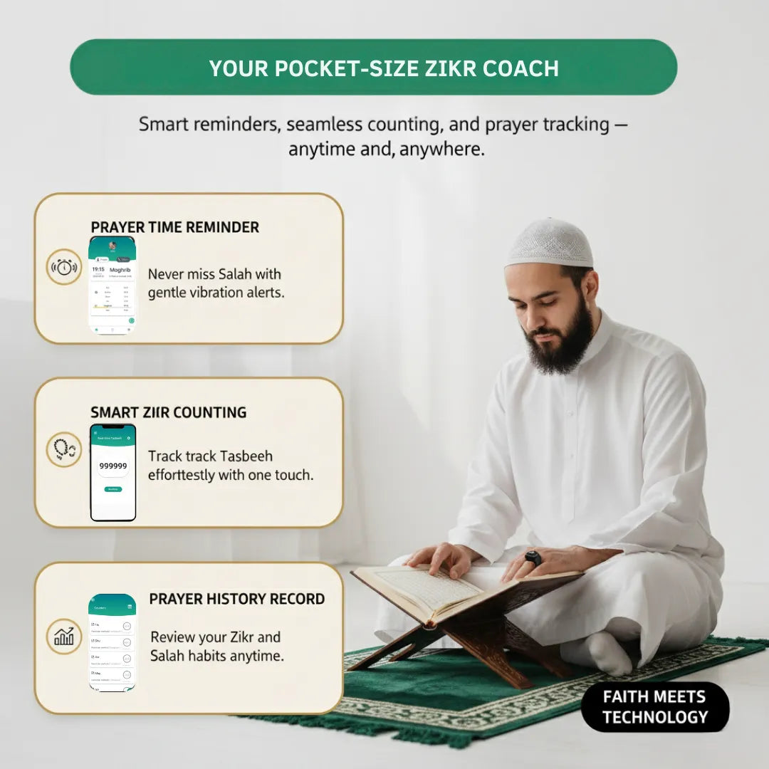 QB809 Zikr Ring - ITasbeeh