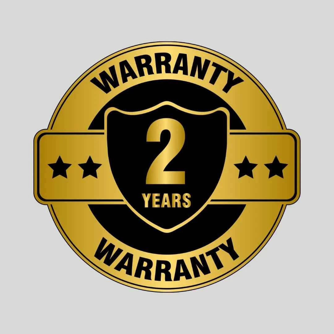 2-Year Warranty