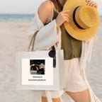 3D Canvas Tote Bag - Heat Transfer Print